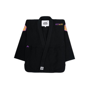 Kimono JJB - Aesthetic - Noir/Violet - Alpha+ - IBJJF