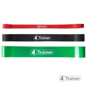 Bande Élastique 4TRAINER | Noir | Powerband Light