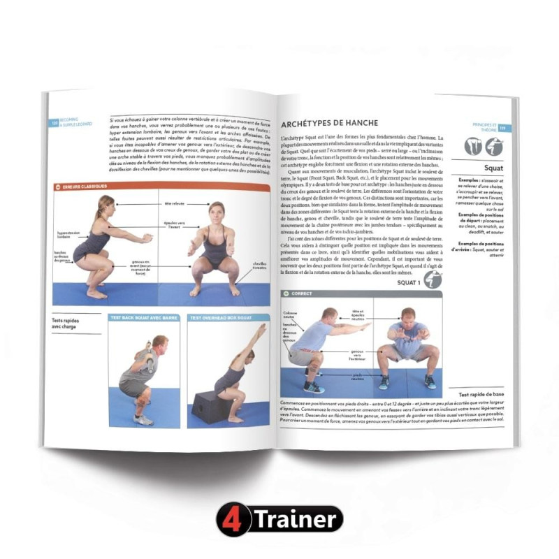 Livre Becoming a Supple Leopard 4TRAINER | Version Française | Dr Kelly Starrett Mobilité