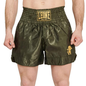 Short de Boxe Thai Leone1947 | Vert | Basic 2