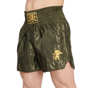 Short de Boxe Thai Leone1947 | Vert | Basic 2