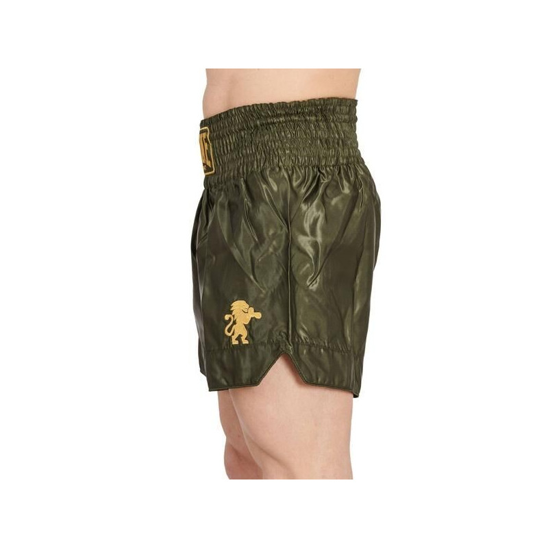 Short de Boxe Thai Leone1947 | Vert | Basic 2