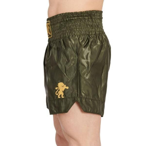 Short de Boxe Thai Leone1947 | Vert | Basic 2