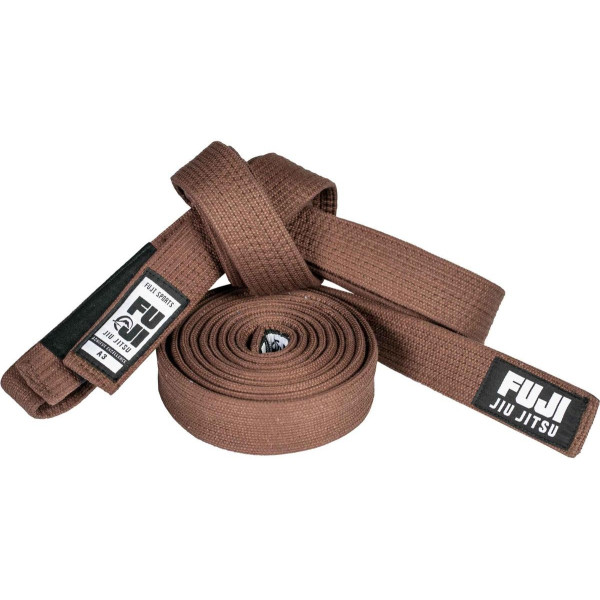 Ceinture JJB Fuji Sports | Marron | Premium Pearl Weave