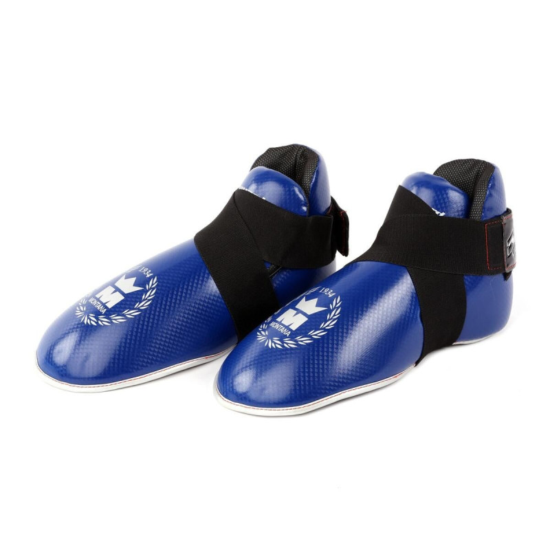 Protège pied full contact Montana | Protege pied kick boxing Bleu |