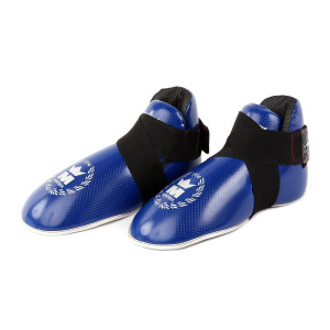 Protège pied full contact Montana | Protege pied kick boxing Bleu |