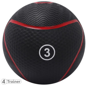 Medicine Ball 4TRAINER | Noir | BL4CK 3kg