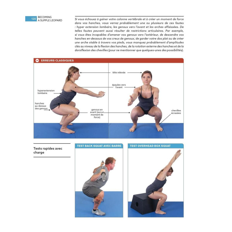 Livre Becoming a Supple Leopard 4TRAINER | Version Française | Dr Kelly Starrett Mobilité