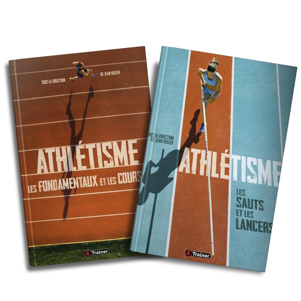 Pack Livre Athlétisme 4TRAINER | Tome 1 & 2 Complet | Jean Keller