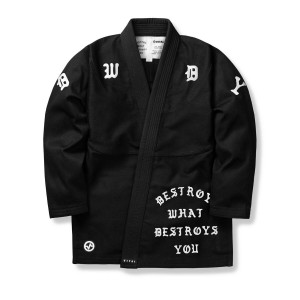 Kimono Jiu-Jitsu Brésilien Vital Noir - DESTROY WHAT DESTROYS YOU