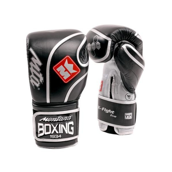 Gants de Boxe Montana | Noir | Montana X-FIGHT Evo BlackForce