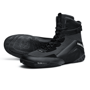 Chaussures de Boxe Hayabusa | Chaussures de Boxe Noir | Hayabusa Talon