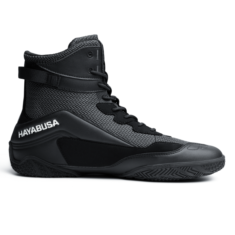 Chaussures de Boxe Hayabusa | Chaussures de Boxe Noir | Hayabusa Talon