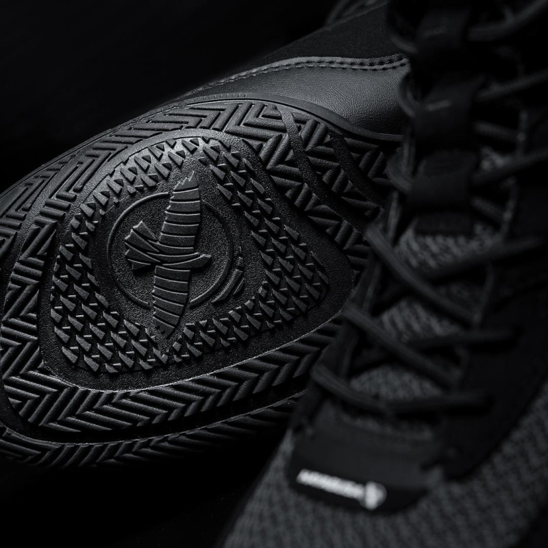 Chaussures de Boxe Hayabusa | Chaussures de Boxe Noir | Hayabusa Talon