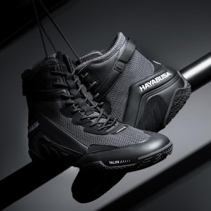 Chaussures de Boxe Hayabusa | Chaussures de Boxe Noir | Hayabusa Talon