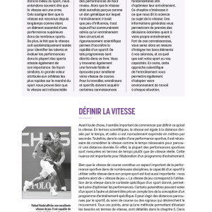 Livre Développer la Vitesse 4TRAINER | Guide Entraînement Performance Sportive