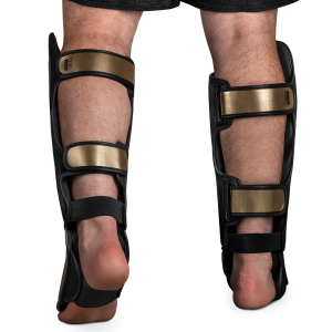 Protège-tibias Hayabusa T3 | Noir/Or | T3 Hayabusa Striking