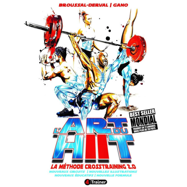 Livre L'Art du HIIT 4TRAINER | Entraînement Haute Intensité Aurélien Broussal-Derval