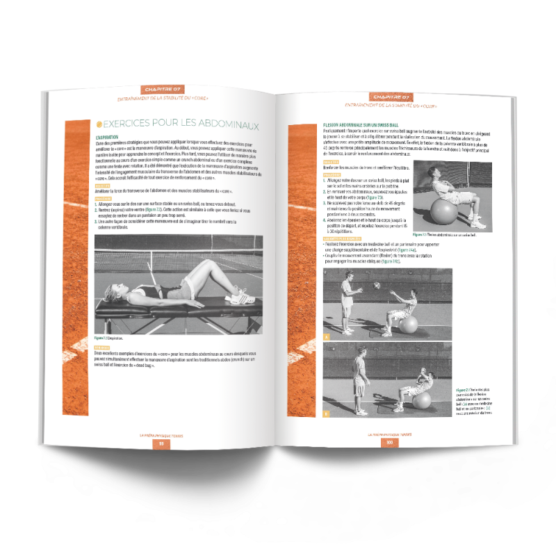 Livre La Prépa Physique Tennis 4TRAINER | Guide Entraînement Performance