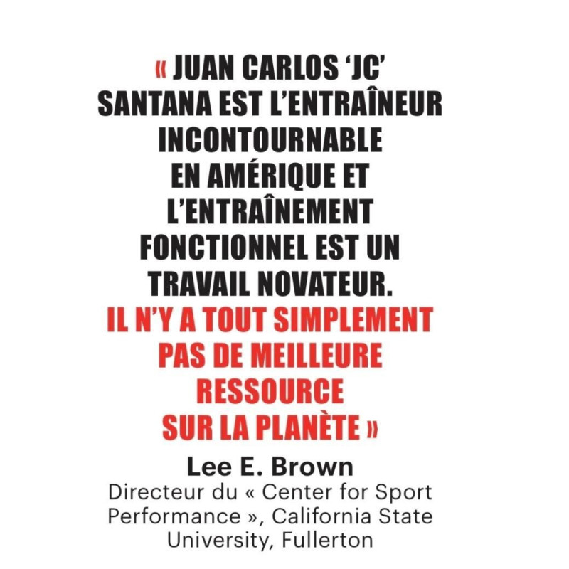 Livre L'Entraînement Fonctionnel 4TRAINER | Juan Carlos Santana | Guide Préparation Physique