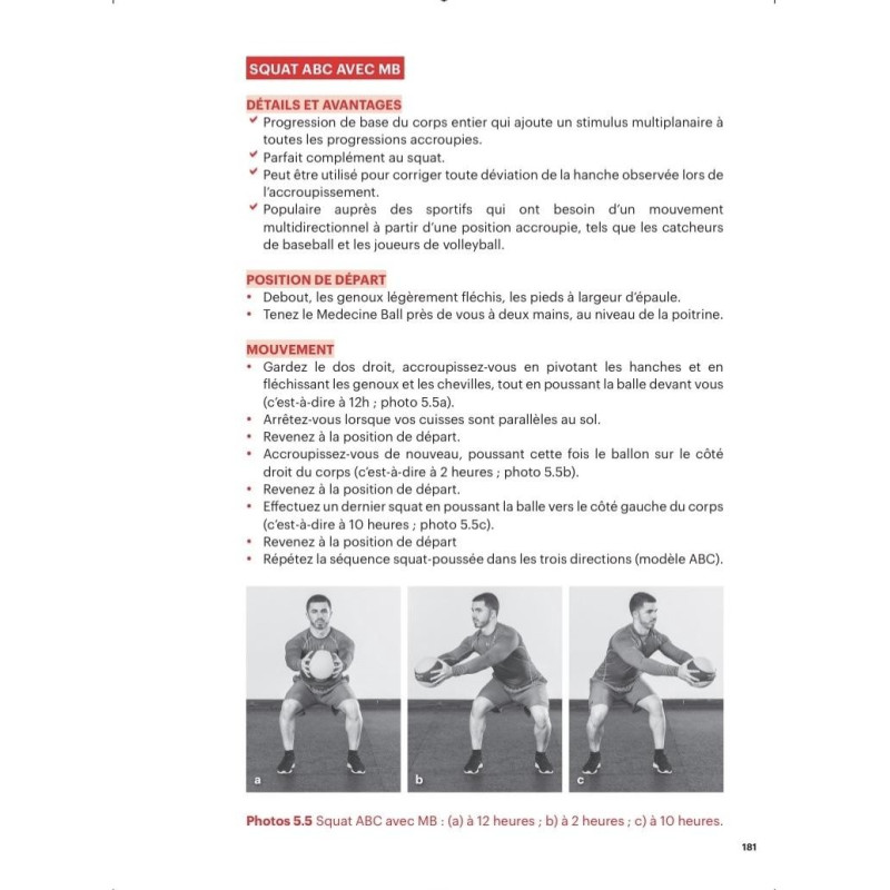 Livre L'Entraînement Fonctionnel 4TRAINER | Juan Carlos Santana | Guide Préparation Physique