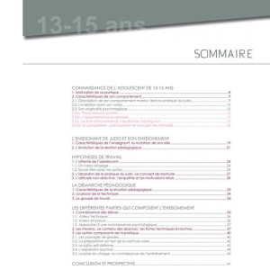 Livre Le Judo des 13-15 ans 4TRAINER | Manuel Pédagogique FFJDA