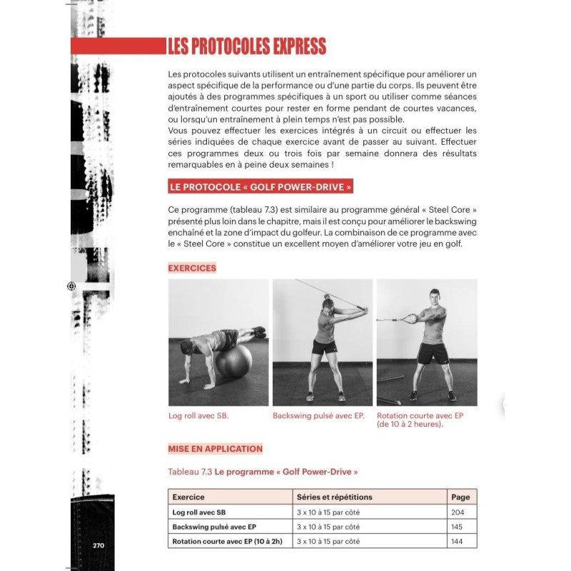 Livre L'Entraînement Fonctionnel 4TRAINER | Juan Carlos Santana | Guide Préparation Physique