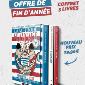 Livre La Méthode française 4TRAINER | Coffret 3 tomes | Entraînement Nutrition
