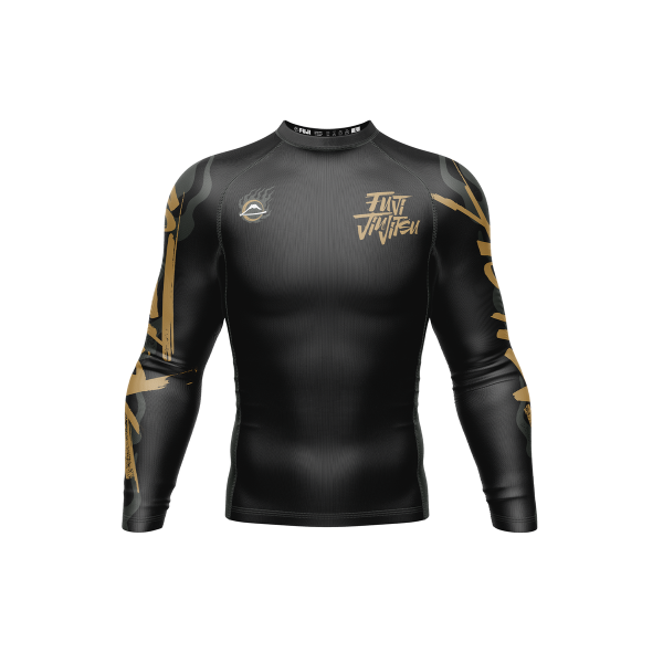 Rashguard Fuji Sports | Noir | Yakedo Standard
