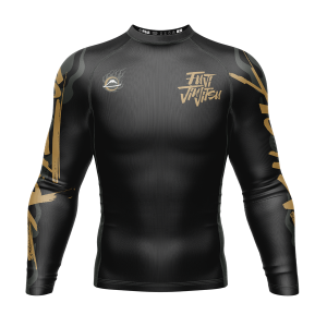 Rashguard Fuji Sports | Noir | Yakedo Standard