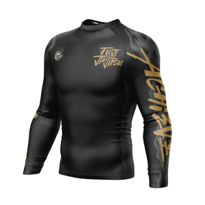 Rashguard Fuji Sports | Noir | Yakedo Standard