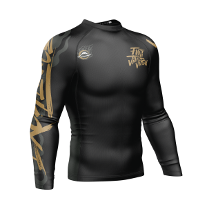 Rashguard Fuji Sports | Noir | Yakedo Standard