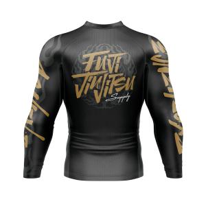 Rashguard Fuji Sports | Noir | Yakedo Standard