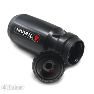 Bidon Sport 4TRAINER | Noir Rouge | BL4CK | 650ml