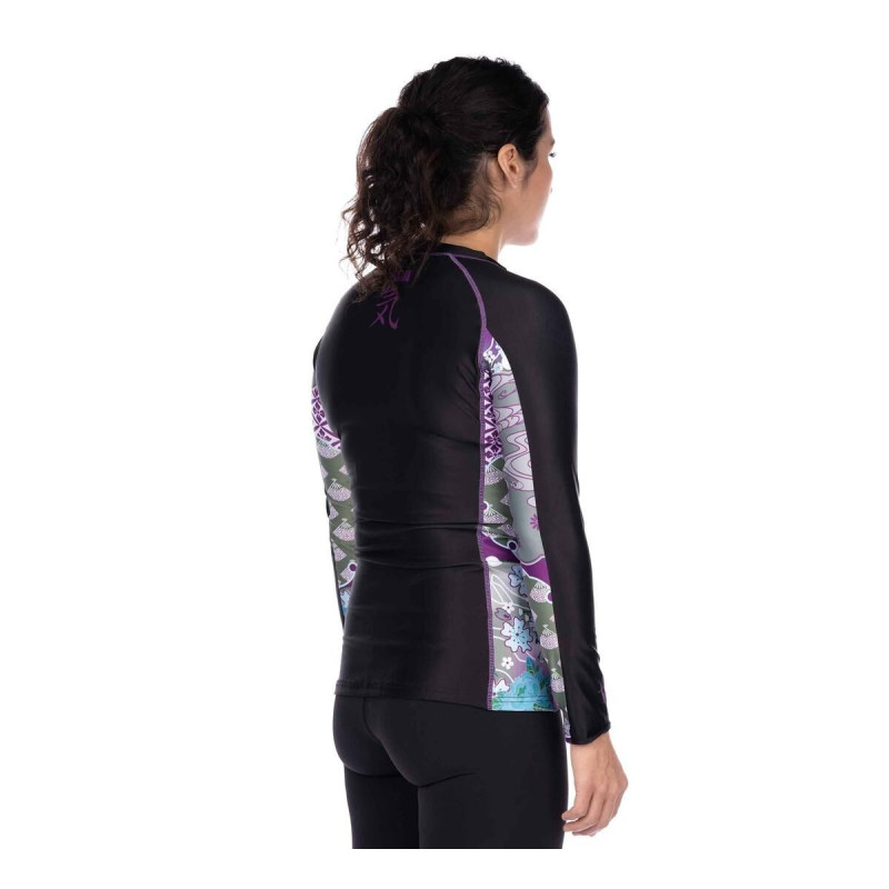 Rashguard Fuji Sports | Purple | Kimono Kid's Long Sleeve