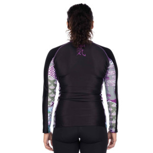 Rashguard Fuji Sports | Purple | Kimono Kid's Long Sleeve