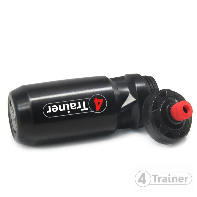 Bidon Sport 4TRAINER | Noir Rouge | BL4CK | 650ml