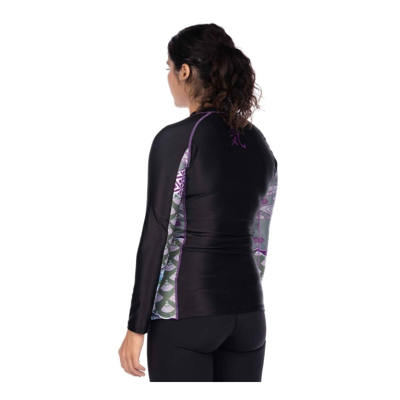 Rashguard Fuji Sports | Purple | Kimono Kid's Long Sleeve