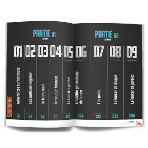 Livre Athlétisme Vol.2 Sauts et Lancers 4TRAINER | Guide Technique Performance