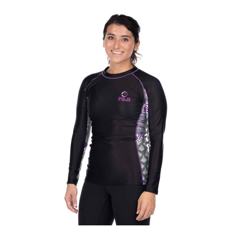 Rashguard Fuji Sports | Purple | Kimono Kid's Long Sleeve