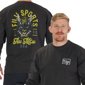 Crewneck Fuji Sports | Gris Anthracite | Demon