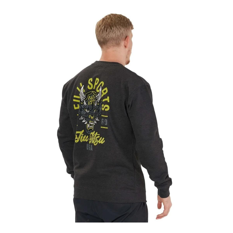 Crewneck Fuji Sports | Gris Anthracite | Demon