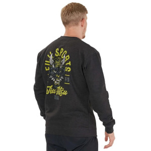 Crewneck Fuji Sports | Gris Anthracite | Demon