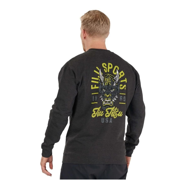Crewneck Fuji Sports | Gris Anthracite | Demon