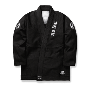 Kimono JJB Vital Noir - kimono NO FEAR - Certifié IBJJF