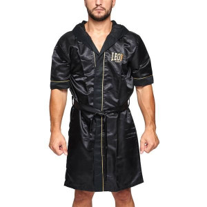 Peignoir de Boxe Leone1947 | Noir | Premium