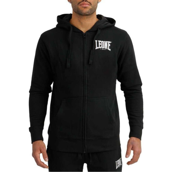 Sweatshirt Leone1947 | Noir | Zippé Intégral
