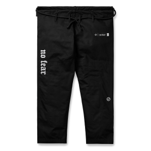 Kimono JJB Vital Noir - kimono NO FEAR - Certifié IBJJF