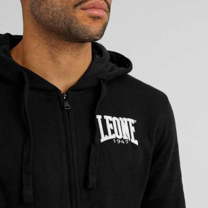 Sweatshirt Leone1947 | Noir | Zippé Intégral