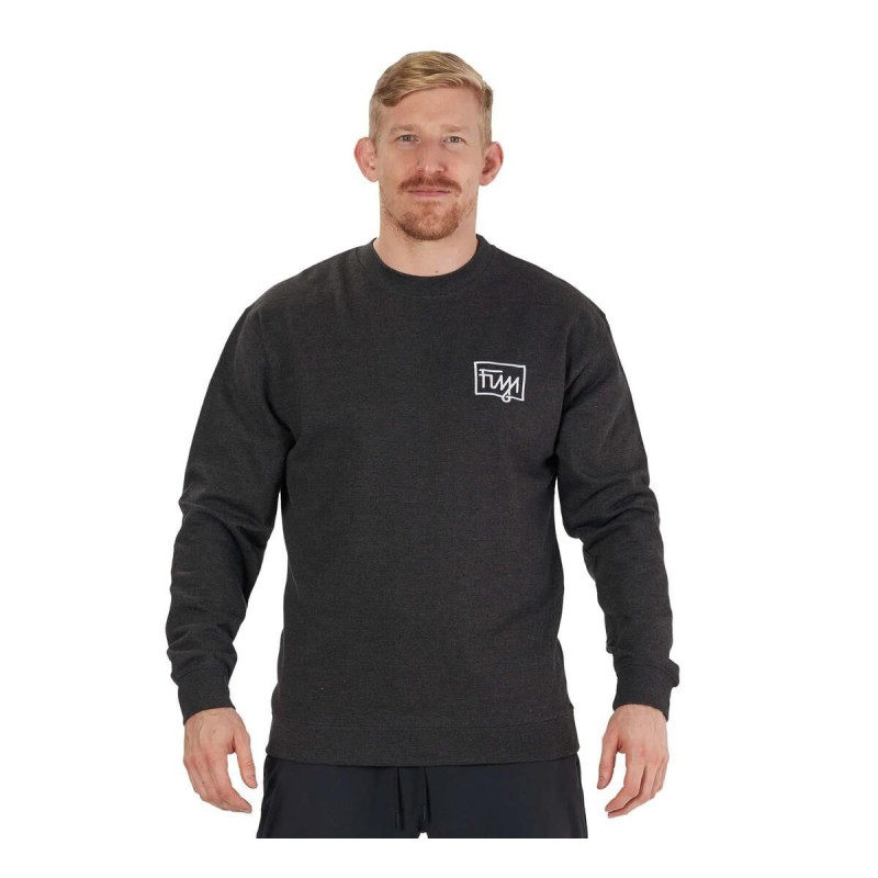 Crewneck Fuji Sports | Gris Anthracite | Demon